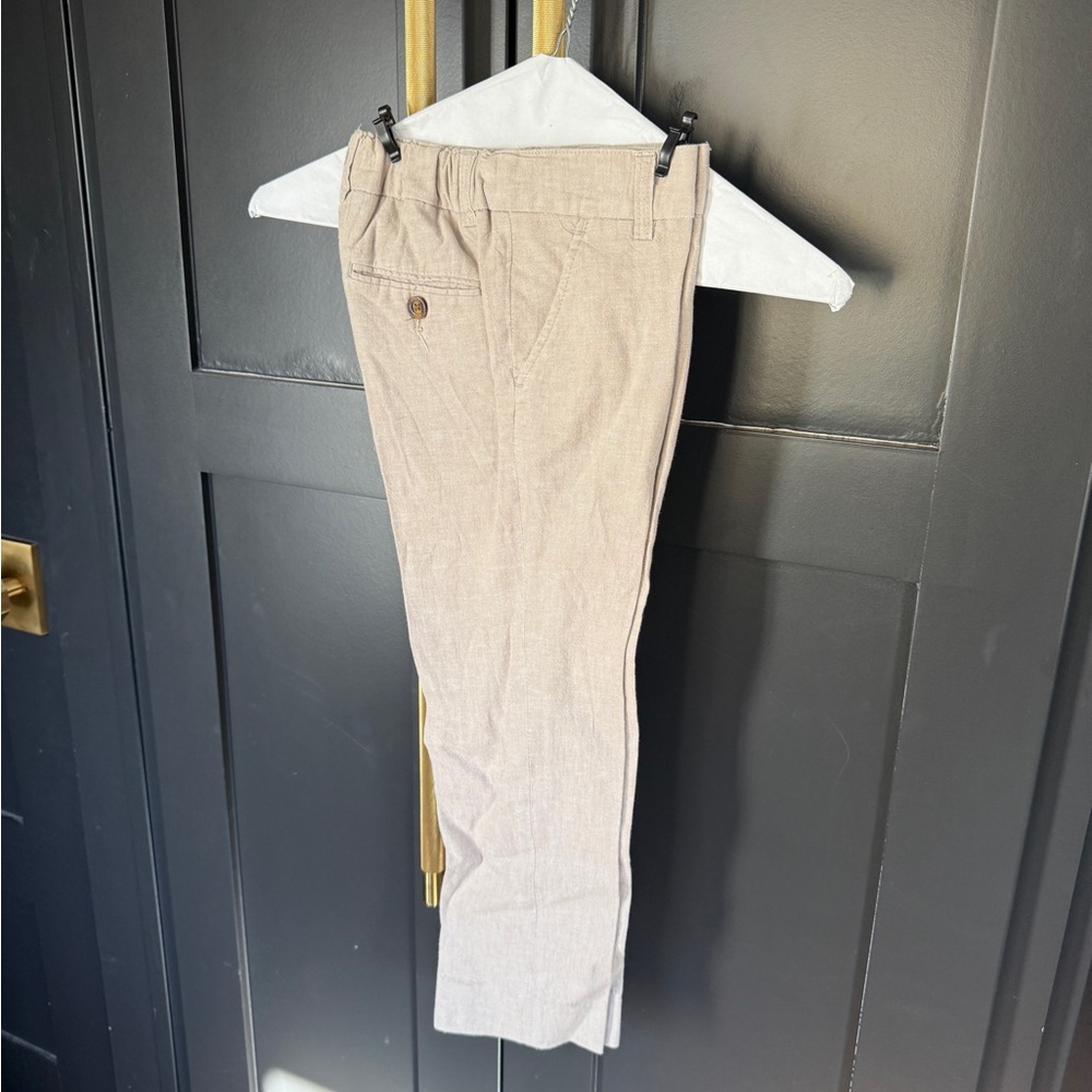 Appaman Beige Blazer with Striped Lining - Picture 2 of 10